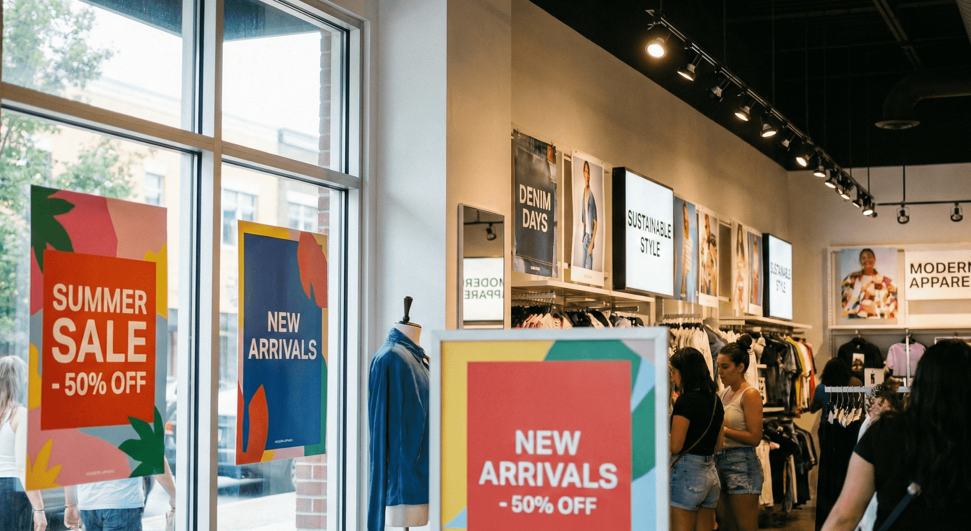 Retail & Store Posters